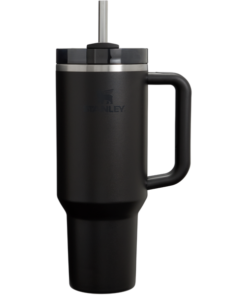 Car-Cup Friendly The Quencher H2.0 Flowstate Tumbler  | Stanley Create D332L - FlowState 3-Position Lid Insulated Travel Mug - Black 2.0