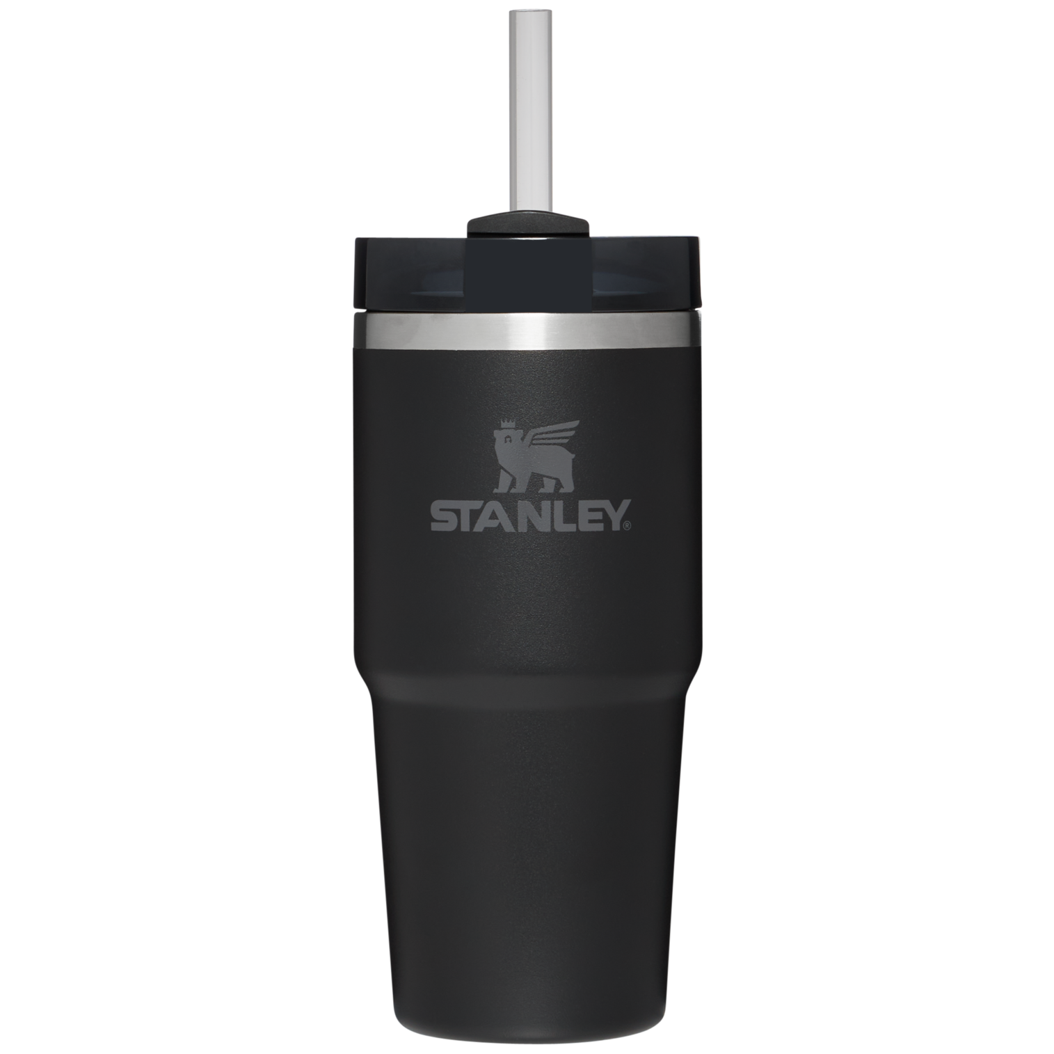 Car-Cup Friendly The Quencher H2.0 Flowstate Tumbler D214X - 40oz Large Capacity Car-Cup Friendly Quencher - Black