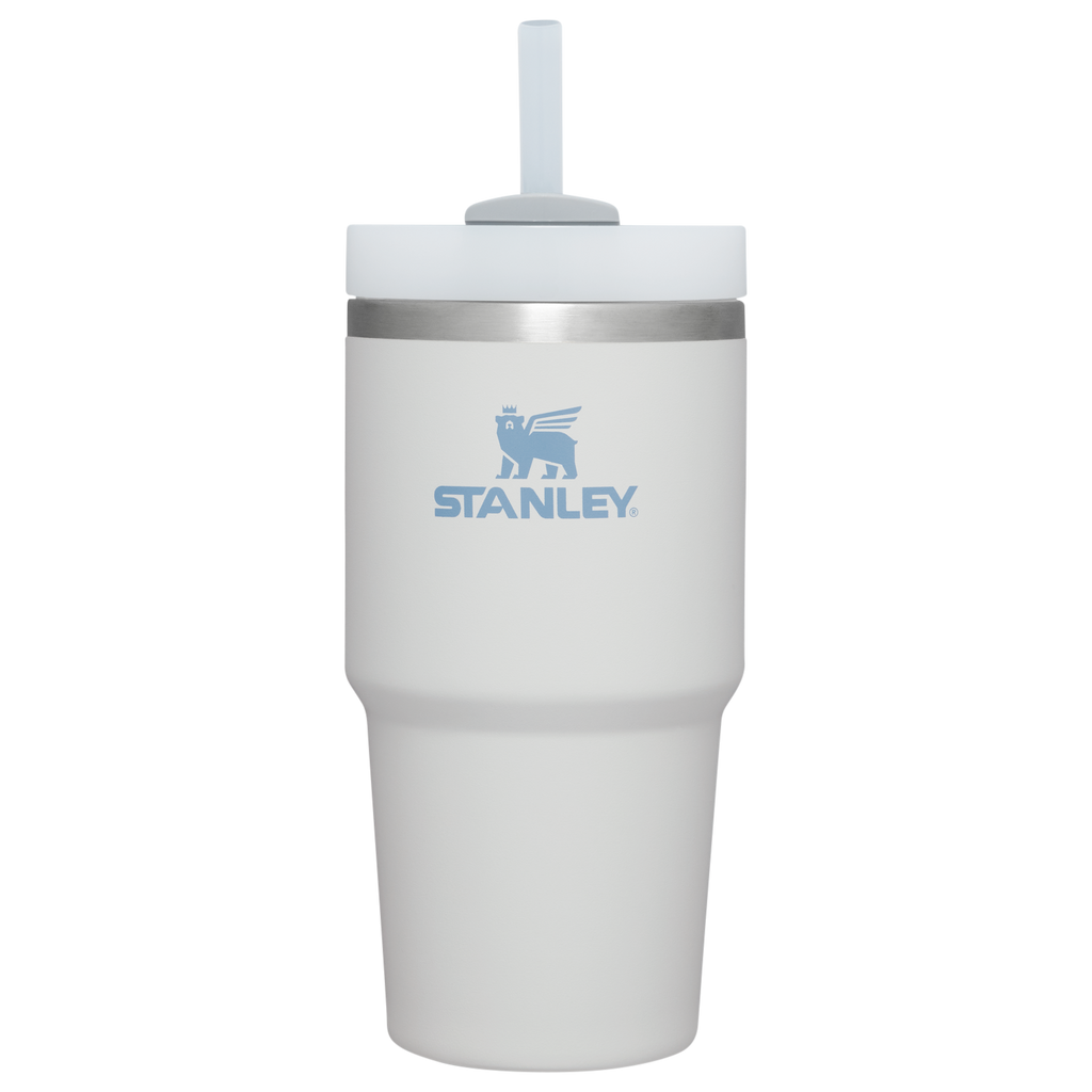 Car-Cup Friendly The Quencher H2.0 Flowstate Tumbler | Stanley Create D330L - Premium Stainless Steel Straw Cup for All-Day Hydration - Fog