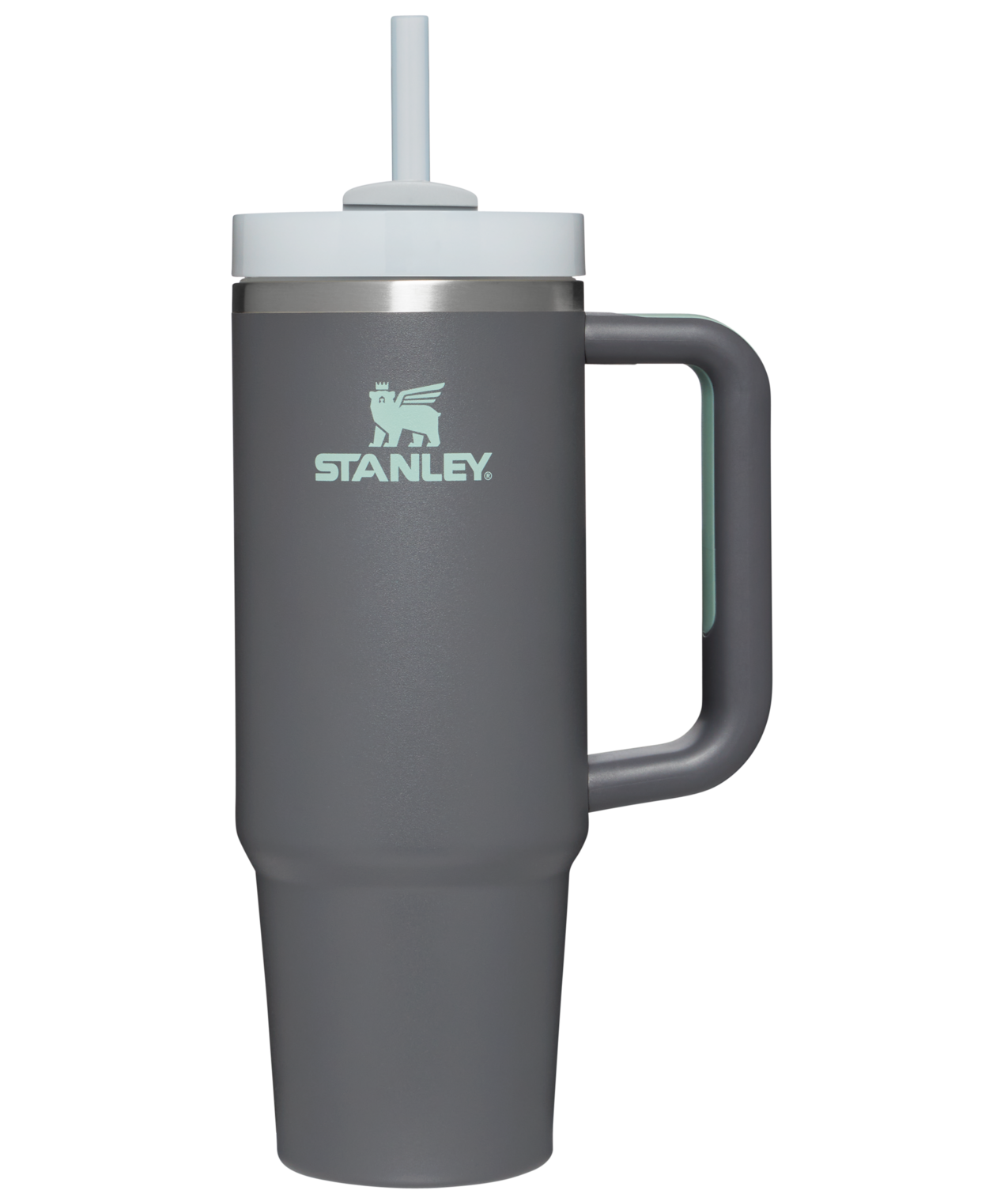 Insulated Travel The Quencher H2.0 Flowstate Tumbler | Stanley Create D331C - Double-Wall Vacuum Insulated Travel Tumbler with Straw Detail