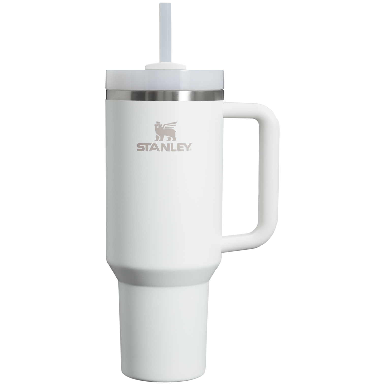 Splash-Resistant FlowState The Quencher H2.0 Flowstate Tumbler D050X - 40oz Large Capacity Car-Cup Friendly Quencher - Frost