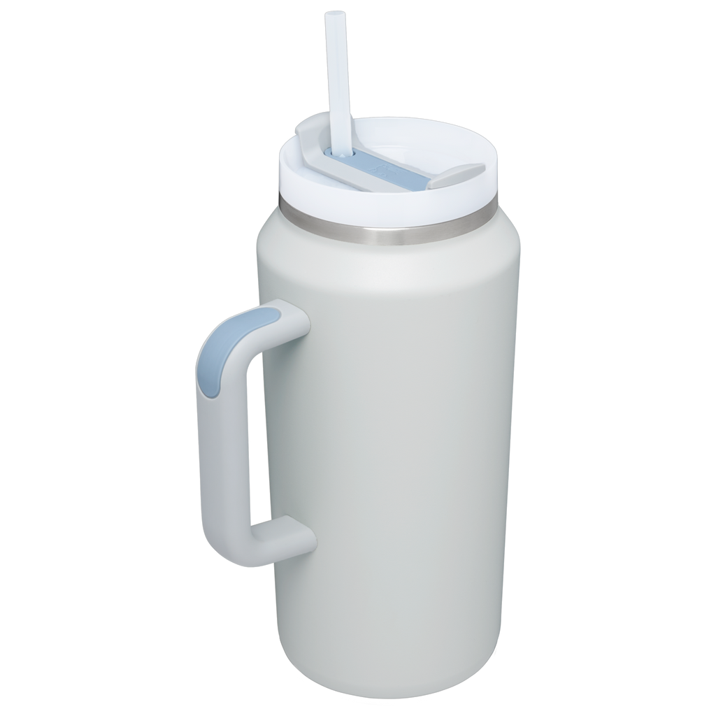 Large Capacity The Quencher H2.0 Flowstate Tumbler D033Q - Double-Wall Vacuum Insulated Travel Tumbler with Straw Detail