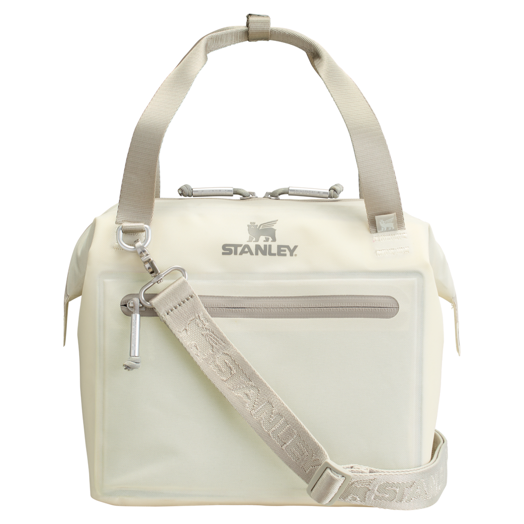 Premium All-Weather The All Day Julienne Mini Cooler D052R - Leak-Proof Insulated Mini Cooler Bag for Lunch - Cream