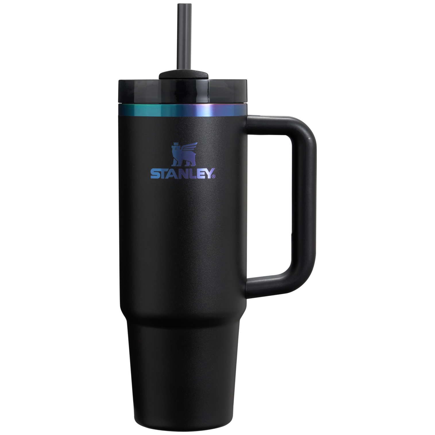 Car-Cup Friendly The Black Chroma Quencher H2.0 Flowstate Tumbler D107W - 40oz Large Capacity Car-Cup Friendly Quencher - Default Title