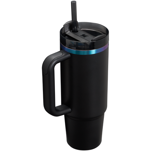 Car-Cup Friendly The Black Chroma Quencher H2.0 Flowstate Tumbler D107W - 40oz Large Capacity Car-Cup Friendly Quencher Detail