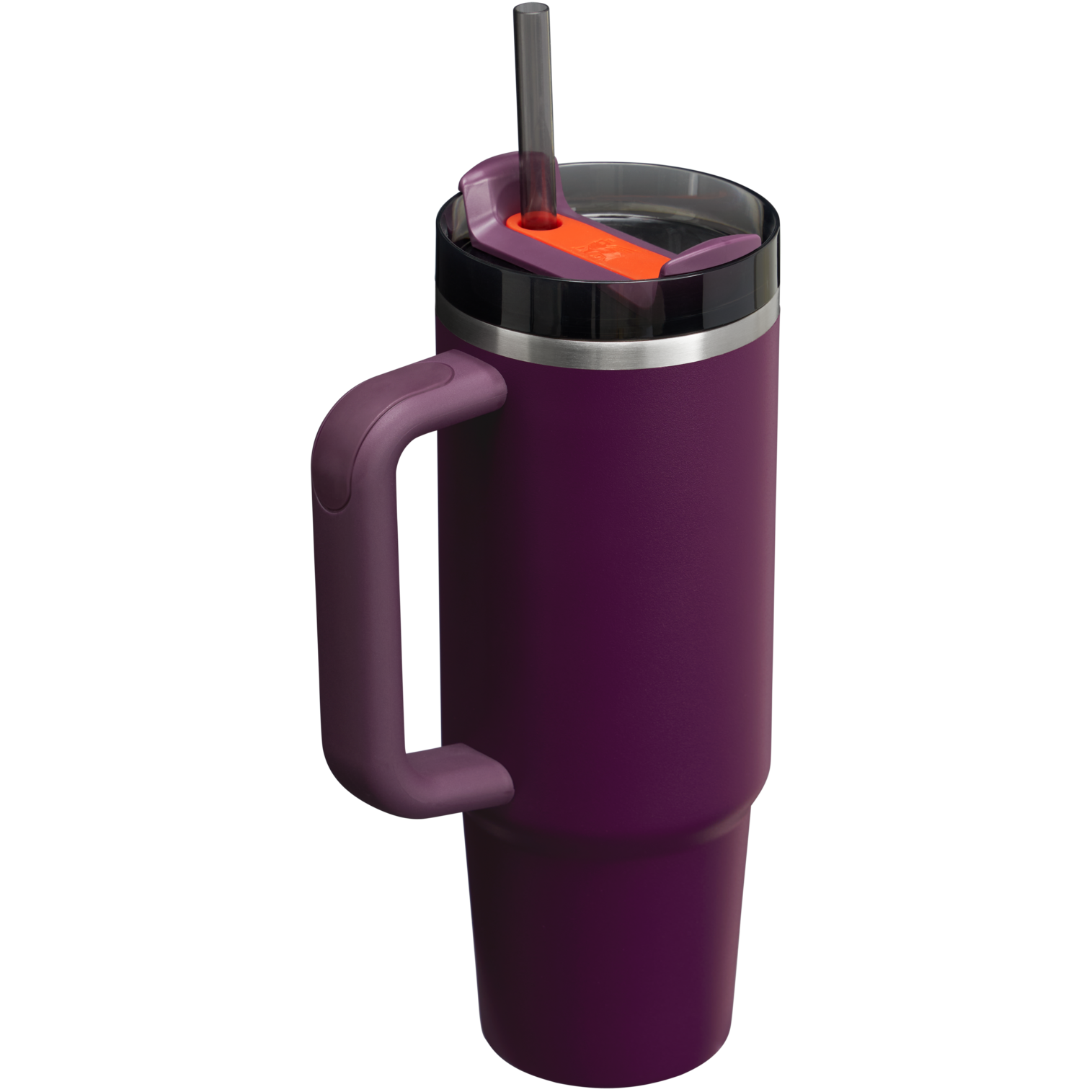 Insulated Travel The Quencher H2.0 Flowstate Tumbler | Stanley Create D331C - Double-Wall Vacuum Insulated Travel Tumbler with Straw Detail