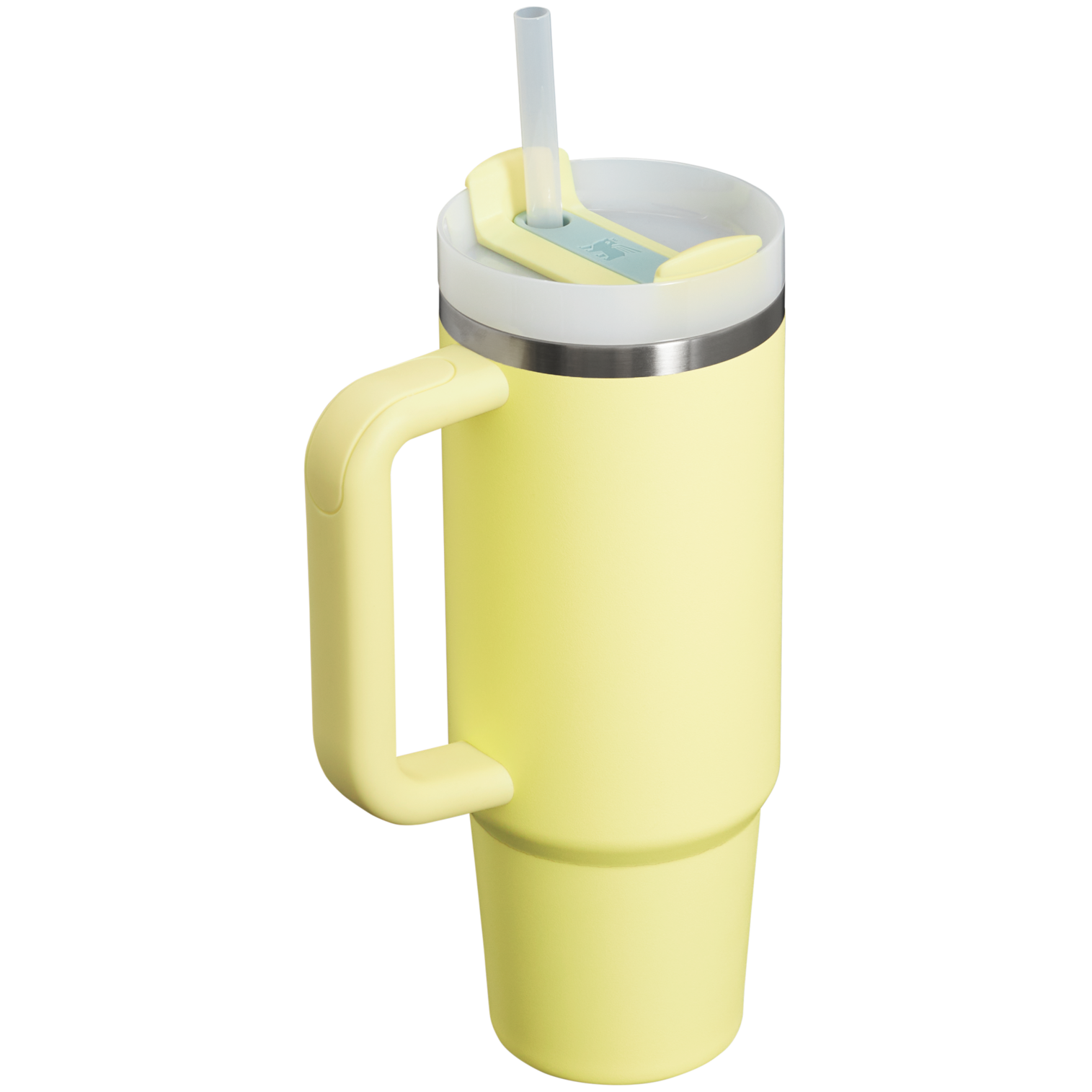 Insulated Travel The Quencher H2.0 Flowstate Tumbler | Stanley Create D331C - Double-Wall Vacuum Insulated Travel Tumbler with Straw Detail