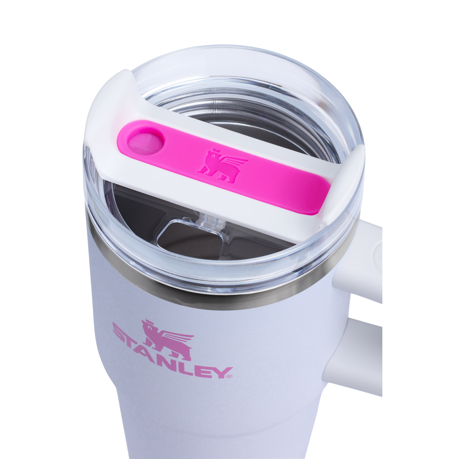 Large Capacity The Quencher H2.O Flowstate Tumbler | Stanley Create D274S - FlowState 3-Position Lid Insulated Travel Mug Detail