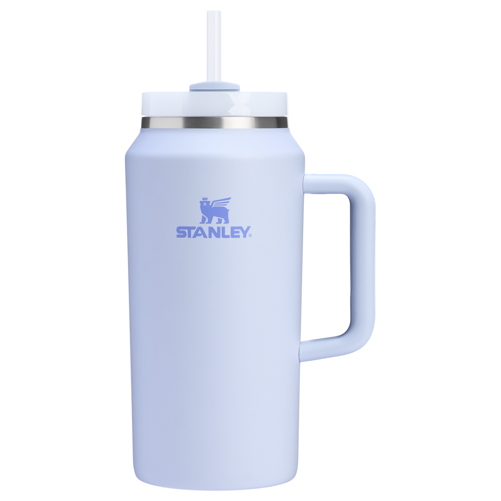 Large Capacity The Quencher H2.0 Flowstate Tumbler D033Q - Double-Wall Vacuum Insulated Travel Tumbler with Straw - Dew Drop