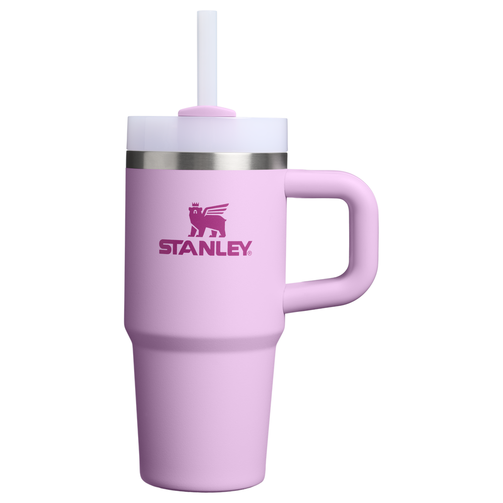 Splash-Resistant FlowState The Quencher H2.O Flowstate Tumbler | Stanley Create D291F - FlowState 3-Position Lid Insulated Travel Mug - Soft Orchid