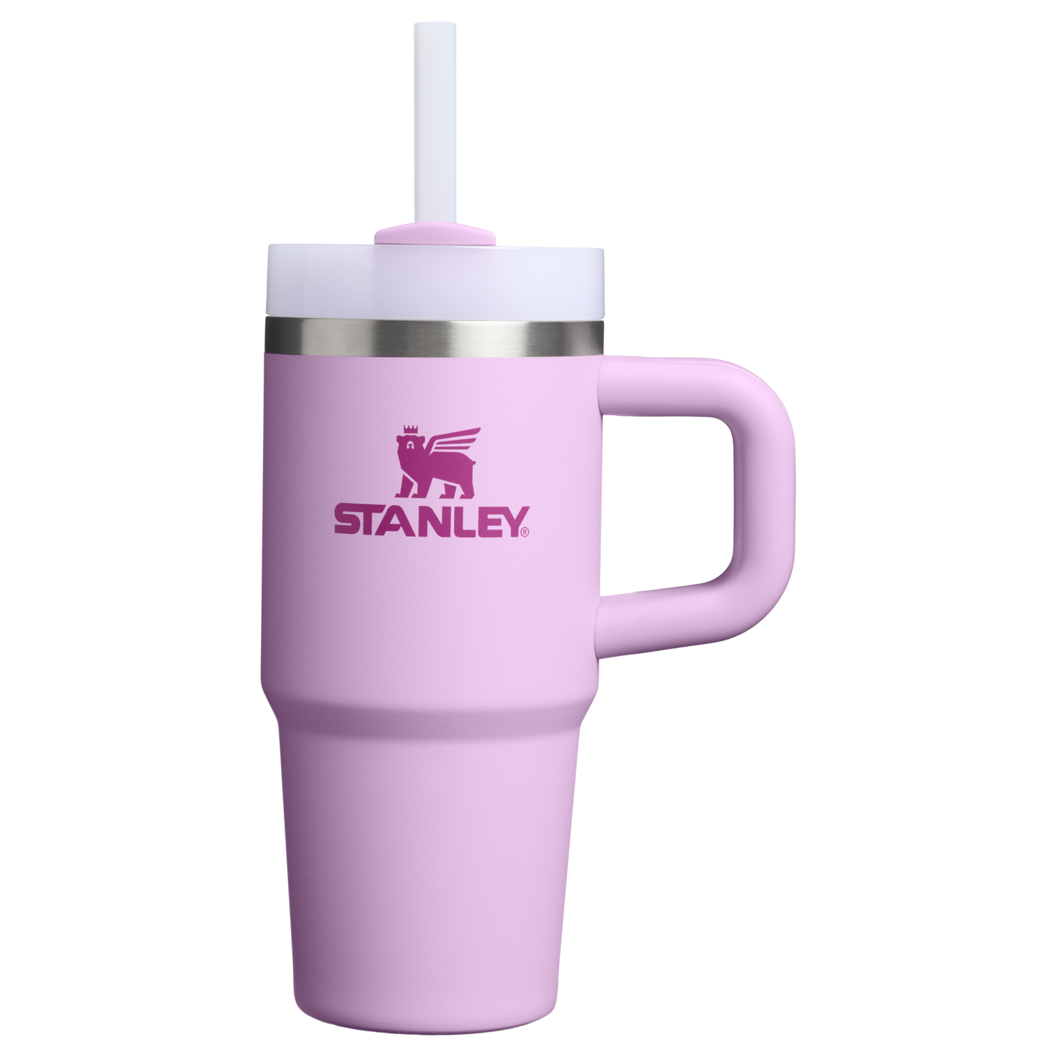 Splash-Resistant FlowState The Quencher H2.O Flowstate Tumbler D068Z - FlowState 3-Position Lid Insulated Travel Mug - Soft Orchid