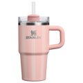 Car-Cup Friendly The Quencher H2.0 Flowstate Tumbler D344H - 40oz Large Capacity Car-Cup Friendly Quencher - Peach Rose Picnic Stripe