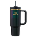 Insulated Travel The Wicked for Good Quencher H2.0 Flowstate Tumbler D246P - Double-Wall Vacuum Insulated Travel Tumbler with Straw - Elphaba For Good