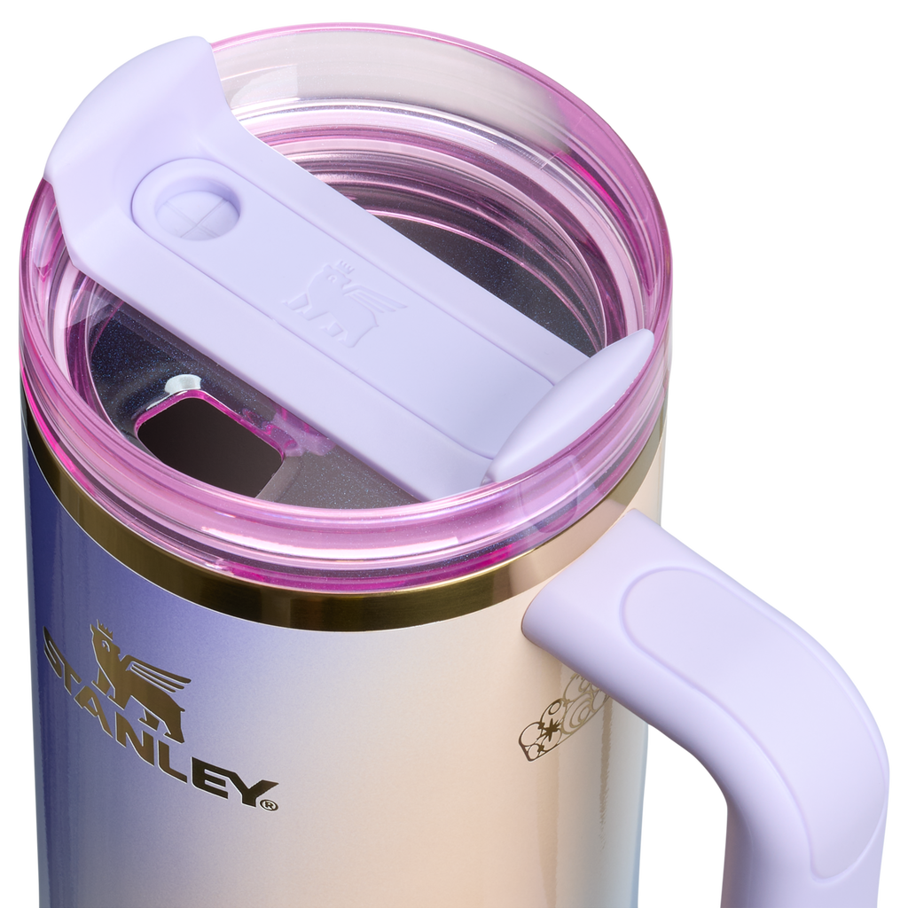 Insulated Travel The Wicked for Good Quencher H2.0 Flowstate Tumbler D246P - Double-Wall Vacuum Insulated Travel Tumbler with Straw Detail