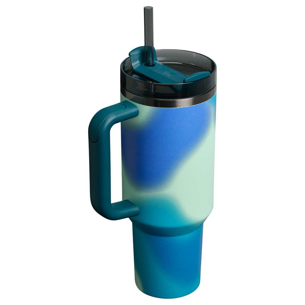 Splash-Resistant FlowState The Quencher H2.0 Flowstate Tumbler D050X - 40oz Large Capacity Car-Cup Friendly Quencher Detail