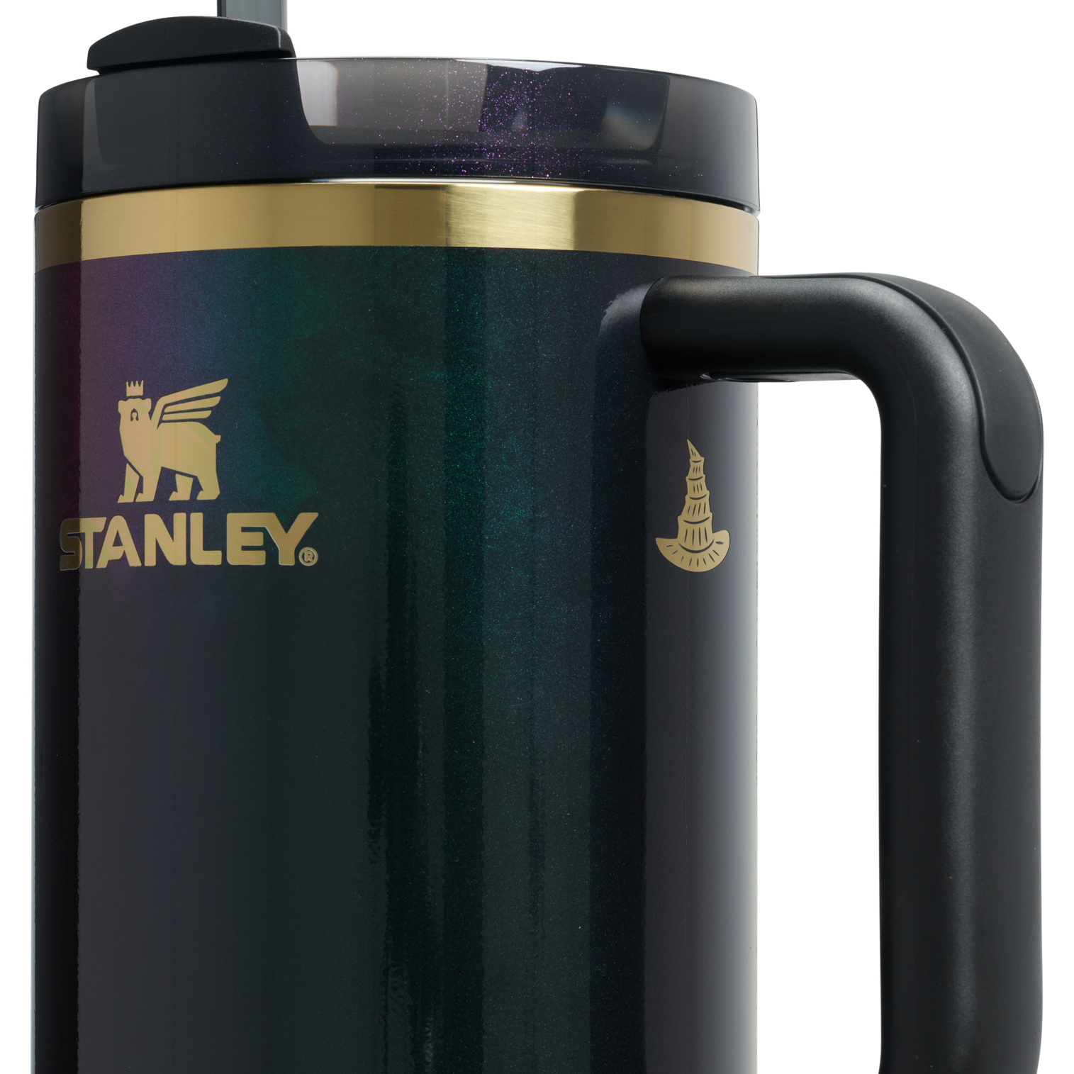 Insulated Travel The Wicked for Good Quencher H2.0 Flowstate Tumbler D245R - 40oz Large Capacity Car-Cup Friendly Quencher Detail