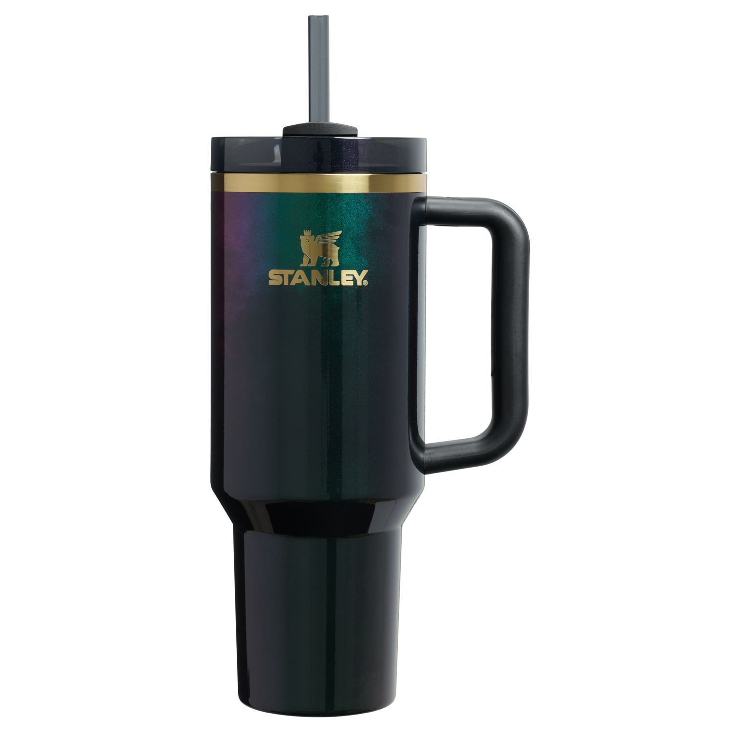 Insulated Travel The Wicked for Good Quencher H2.0 Flowstate Tumbler D245R - 40oz Large Capacity Car-Cup Friendly Quencher - Elphaba For Good