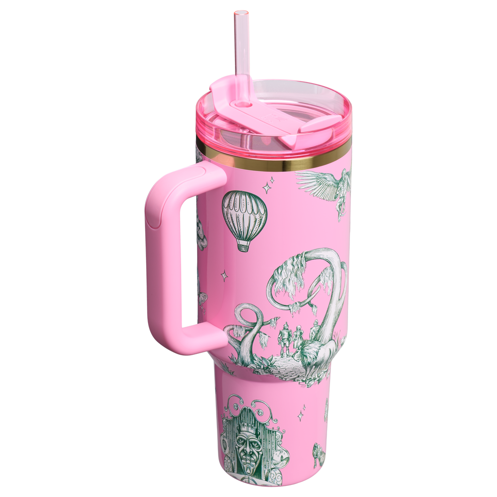 Insulated Travel The Wicked for Good Quencher H2.0 Flowstate Tumbler D245R - 40oz Large Capacity Car-Cup Friendly Quencher Detail