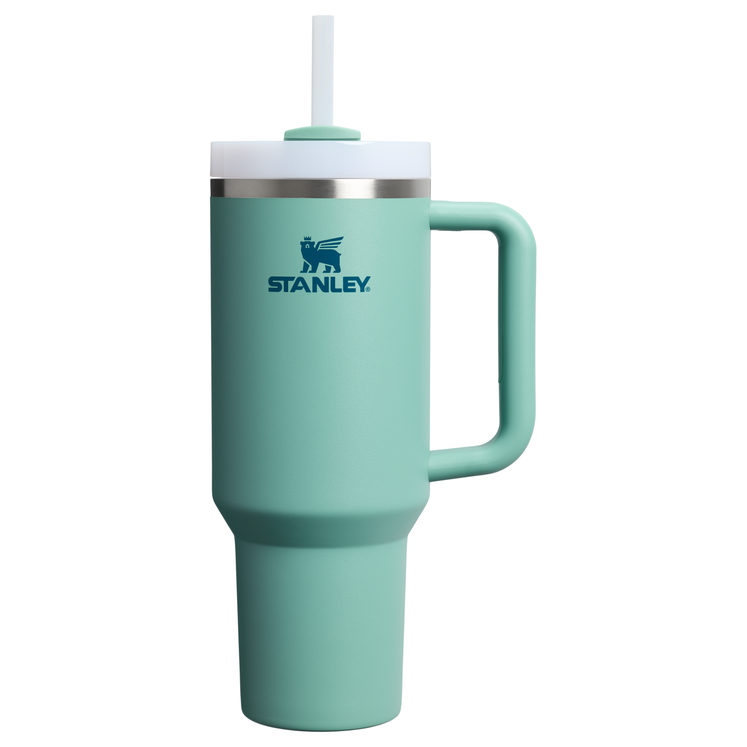 Splash-Resistant FlowState The Quencher H2.0 Flowstate Tumbler D050X - 40oz Large Capacity Car-Cup Friendly Quencher - Spring Green