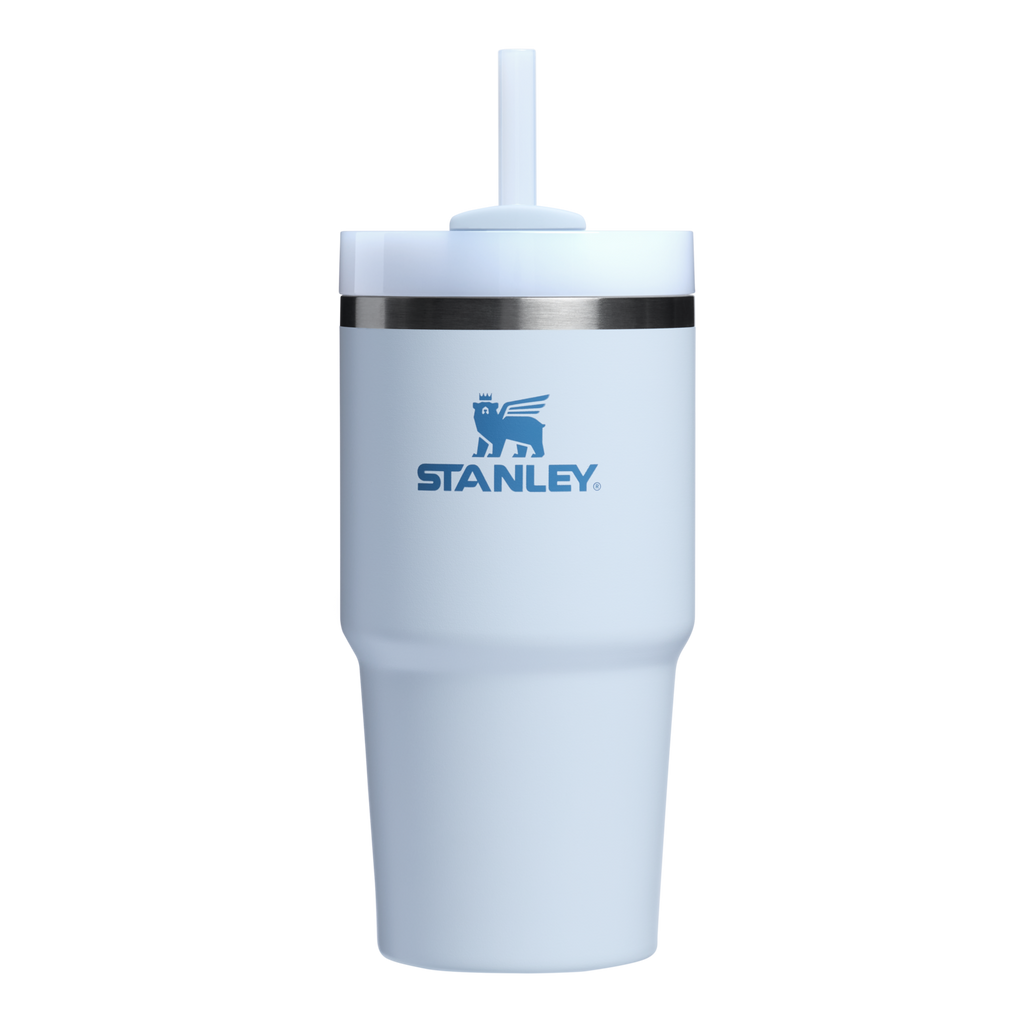 Large Capacity The Quencher H2.0 Flowstate Tumbler D030T - Double-Wall Vacuum Insulated Travel Tumbler with Straw - Glacier