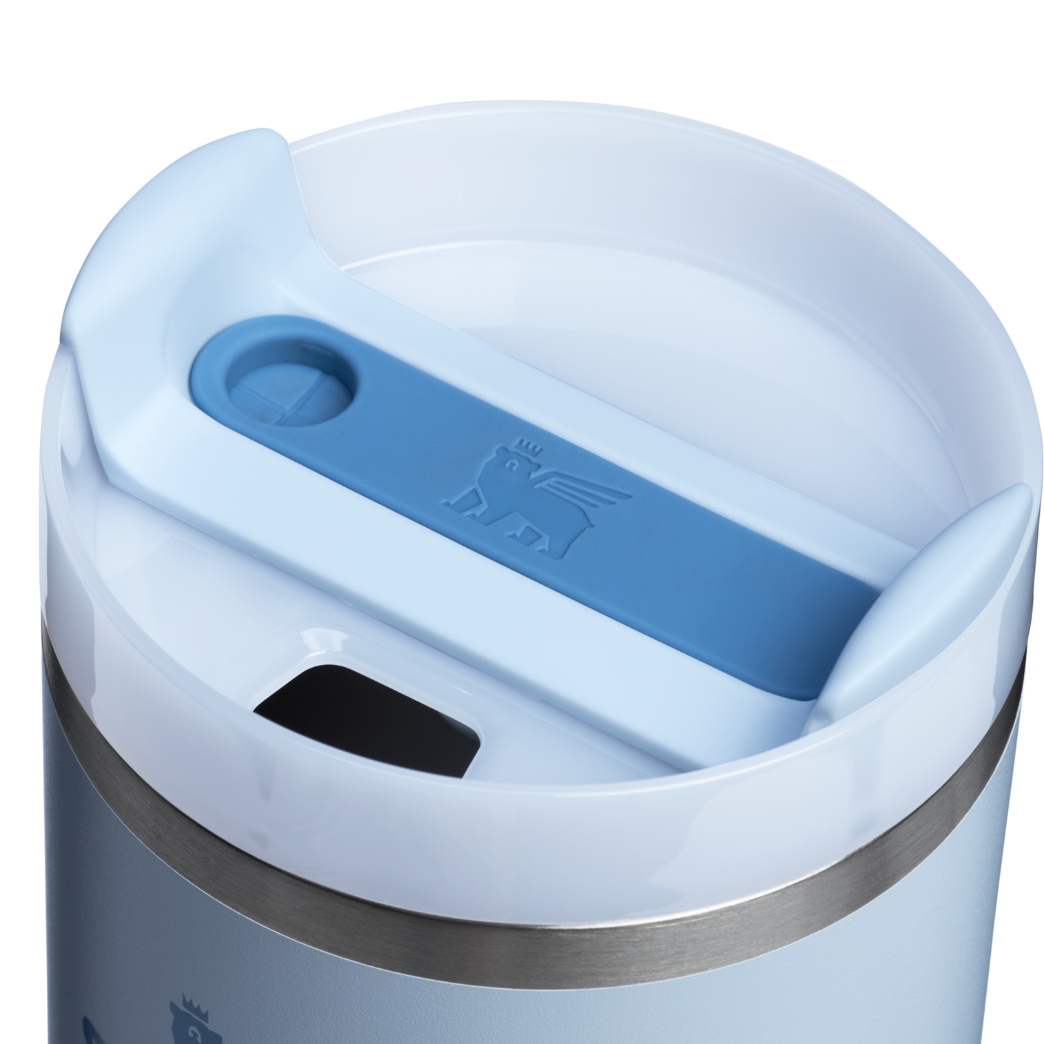 Car-Cup Friendly The Quencher H2.0 Flowstate Tumbler | Stanley Create D330L - Premium Stainless Steel Straw Cup for All-Day Hydration Detail