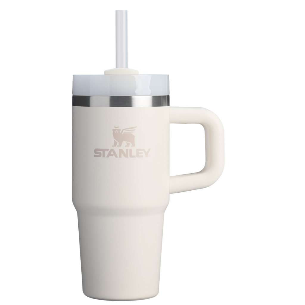 Splash-Resistant FlowState The Quencher H2.O Flowstate Tumbler D068Z - FlowState 3-Position Lid Insulated Travel Mug - Cream 2.0