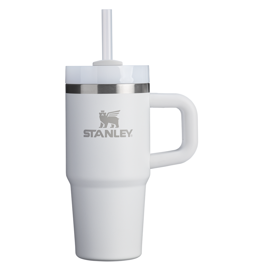 Splash-Resistant FlowState The Quencher H2.O Flowstate Tumbler D068Z - FlowState 3-Position Lid Insulated Travel Mug - Frost
