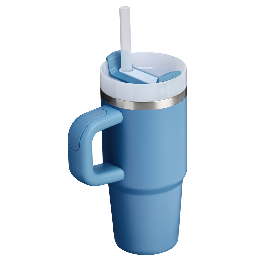 Splash-Resistant FlowState The Quencher H2.O Flowstate Tumbler | Stanley Create D291F - FlowState 3-Position Lid Insulated Travel Mug Detail