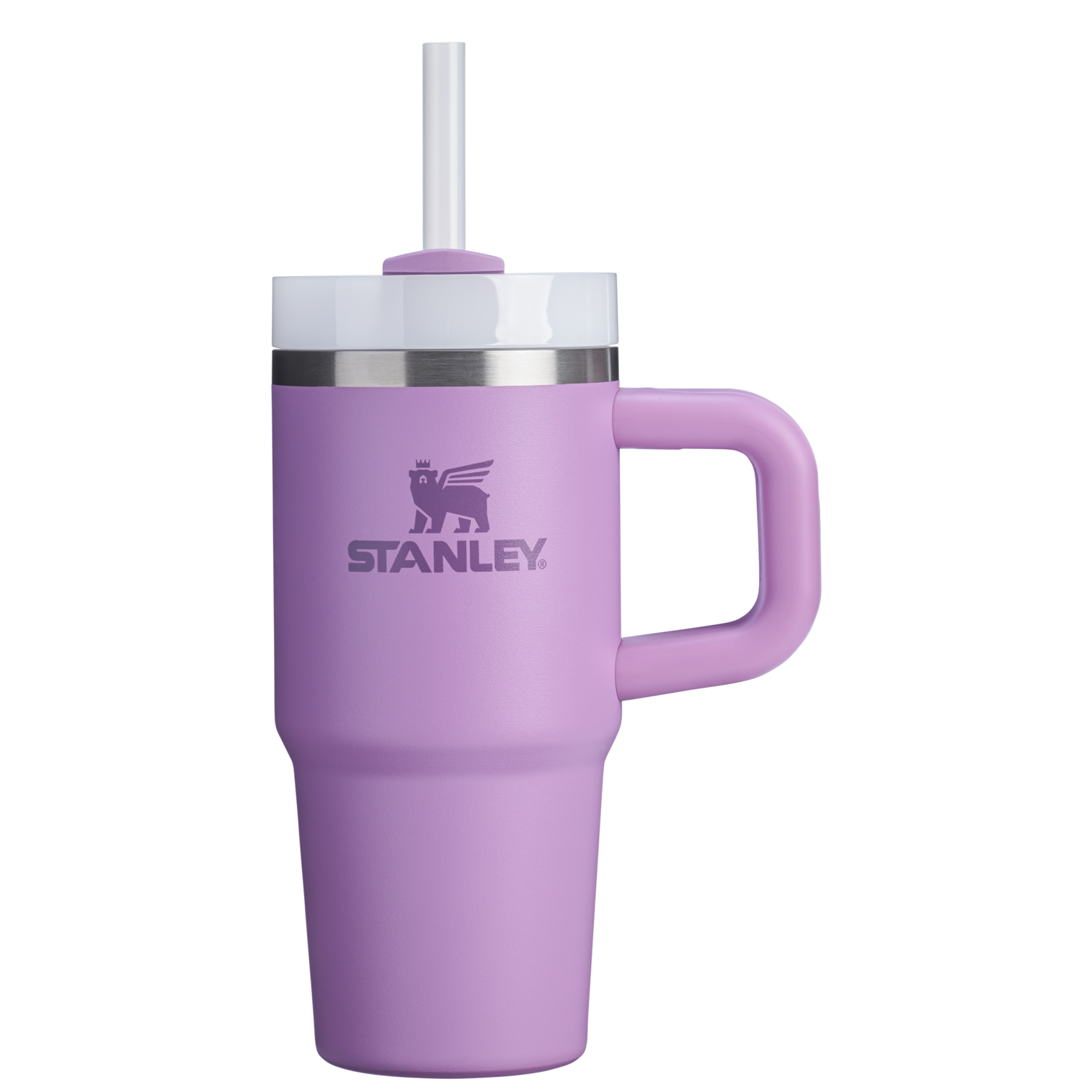 Splash-Resistant FlowState The Quencher H2.O Flowstate Tumbler | Stanley Create D291F - FlowState 3-Position Lid Insulated Travel Mug Detail