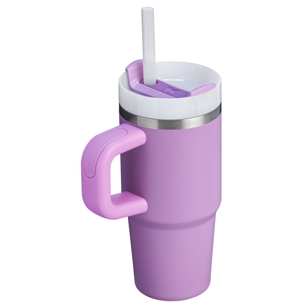 Splash-Resistant FlowState The Quencher H2.O Flowstate Tumbler | Stanley Create D291F - FlowState 3-Position Lid Insulated Travel Mug Detail