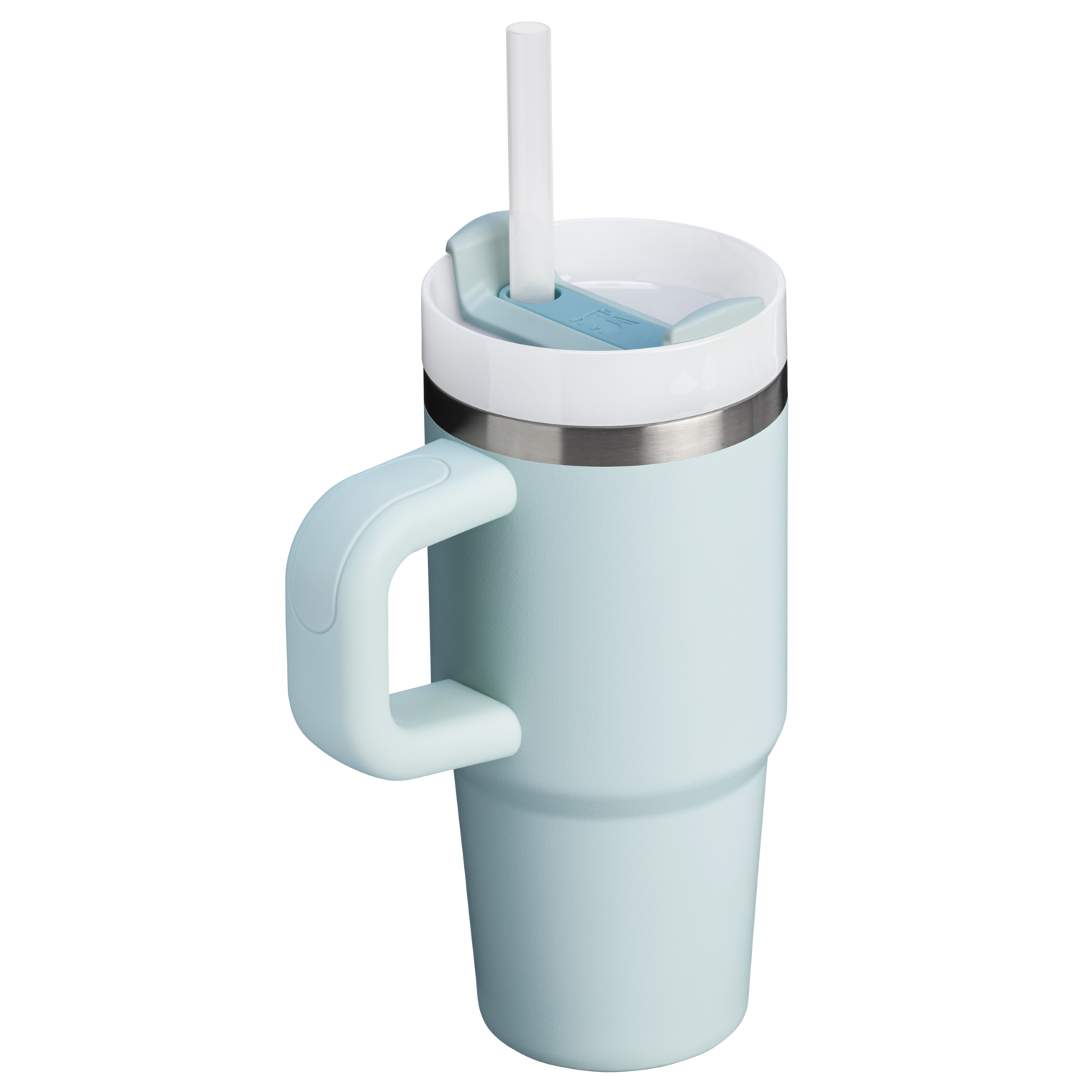 Splash-Resistant FlowState The Quencher H2.O Flowstate Tumbler | Stanley Create D291F - FlowState 3-Position Lid Insulated Travel Mug Detail