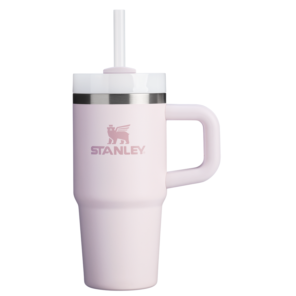 Splash-Resistant FlowState The Quencher H2.O Flowstate Tumbler D068Z - FlowState 3-Position Lid Insulated Travel Mug - Rose Quartz 2.0