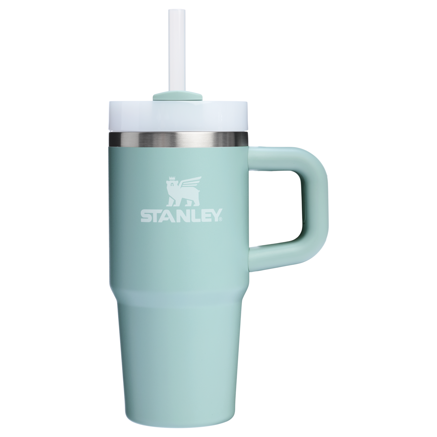 Splash-Resistant FlowState The Quencher H2.O Flowstate Tumbler | Stanley Create D291F - FlowState 3-Position Lid Insulated Travel Mug Detail
