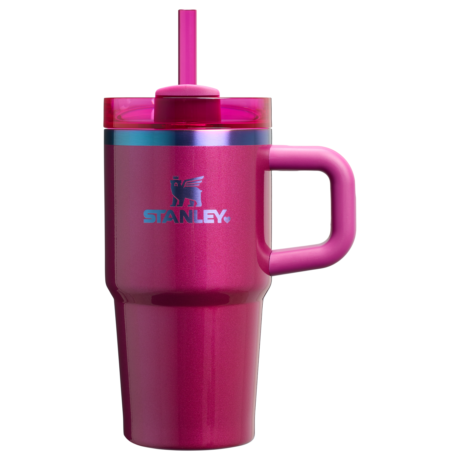 Insulated Travel The Quencher H2.O Flowstate Tumbler with Handle | Stanley Create D309N - FlowState 3-Position Lid Insulated Travel Mug Detail
