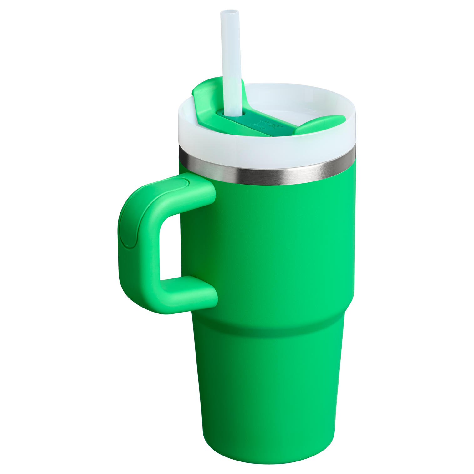 Insulated Travel The Quencher H2.O Flowstate Tumbler with Handle | Stanley Create D309N - FlowState 3-Position Lid Insulated Travel Mug Detail