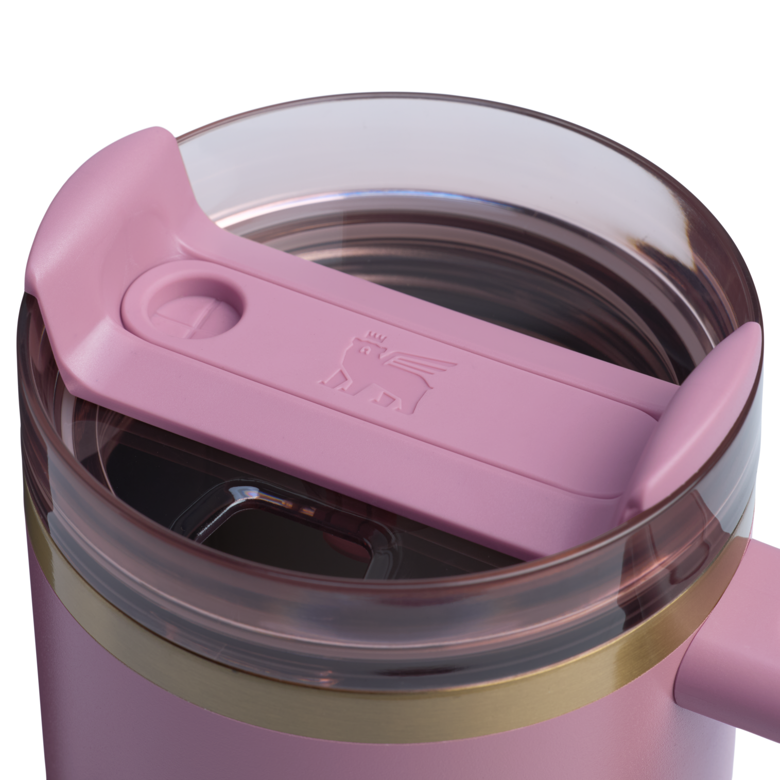 Insulated Travel The Quencher H2.0 Flowstate Tumbler | Stanley Create D331C - Double-Wall Vacuum Insulated Travel Tumbler with Straw Detail