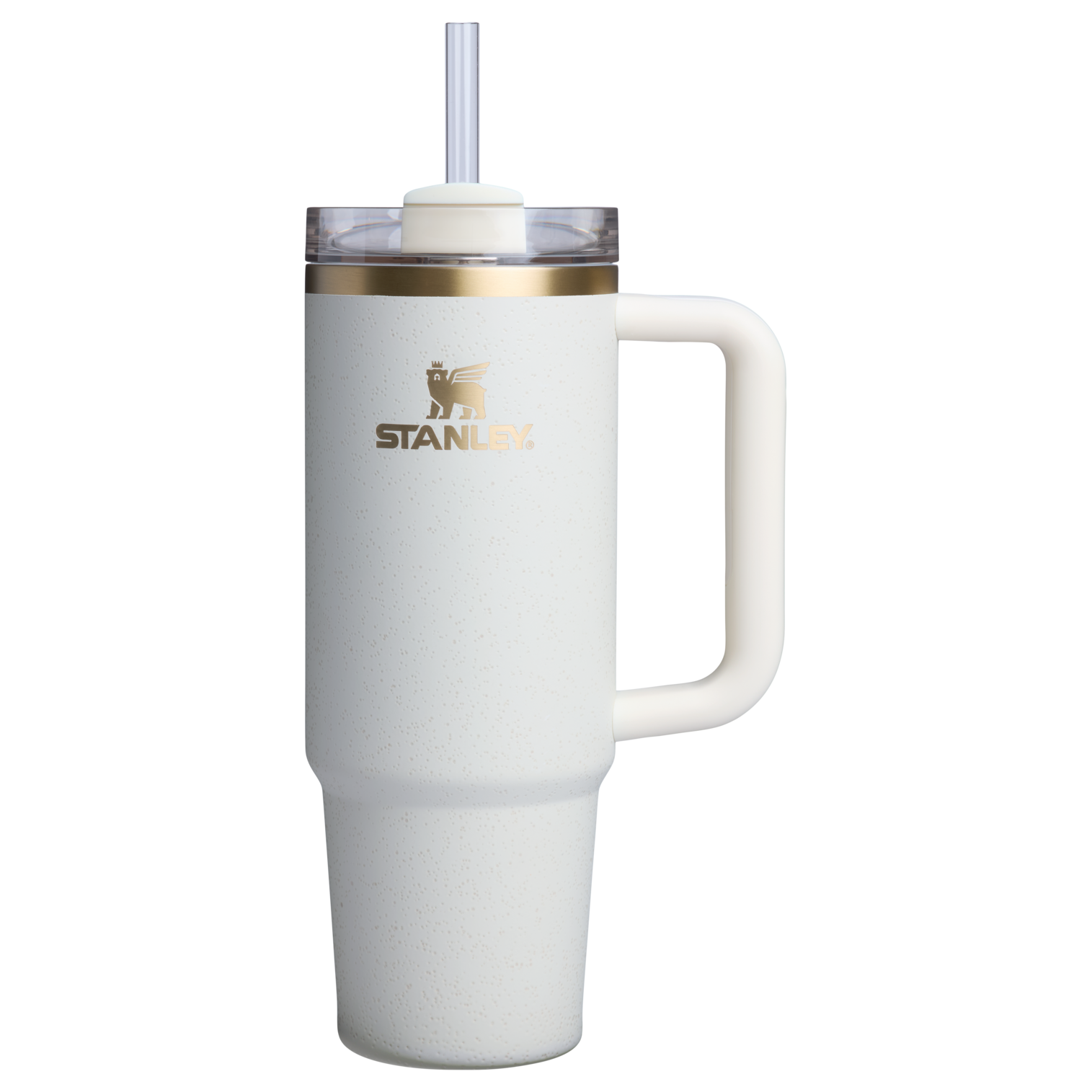 Insulated Travel The Quencher H2.0 Flowstate Tumbler | Stanley Create D331C - Double-Wall Vacuum Insulated Travel Tumbler with Straw Detail