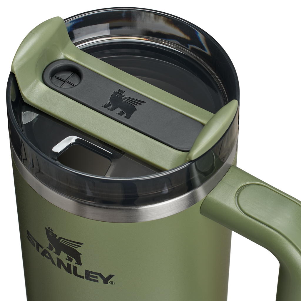 Large Capacity The Quencher H2.0 Flowstate Tumbler D030T - Double-Wall Vacuum Insulated Travel Tumbler with Straw Detail