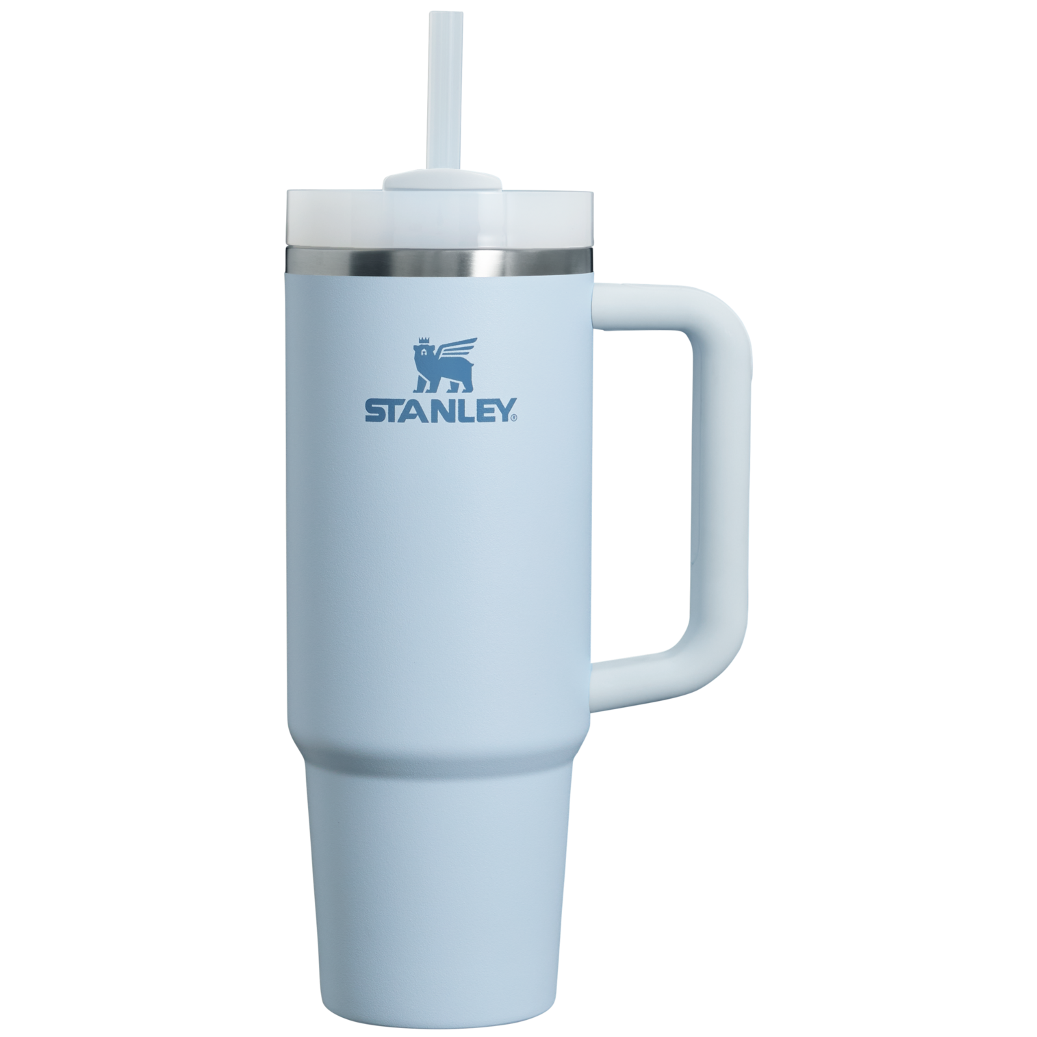 Insulated Travel The Quencher H2.0 Flowstate Tumbler | Stanley Create D331C - Double-Wall Vacuum Insulated Travel Tumbler with Straw Detail