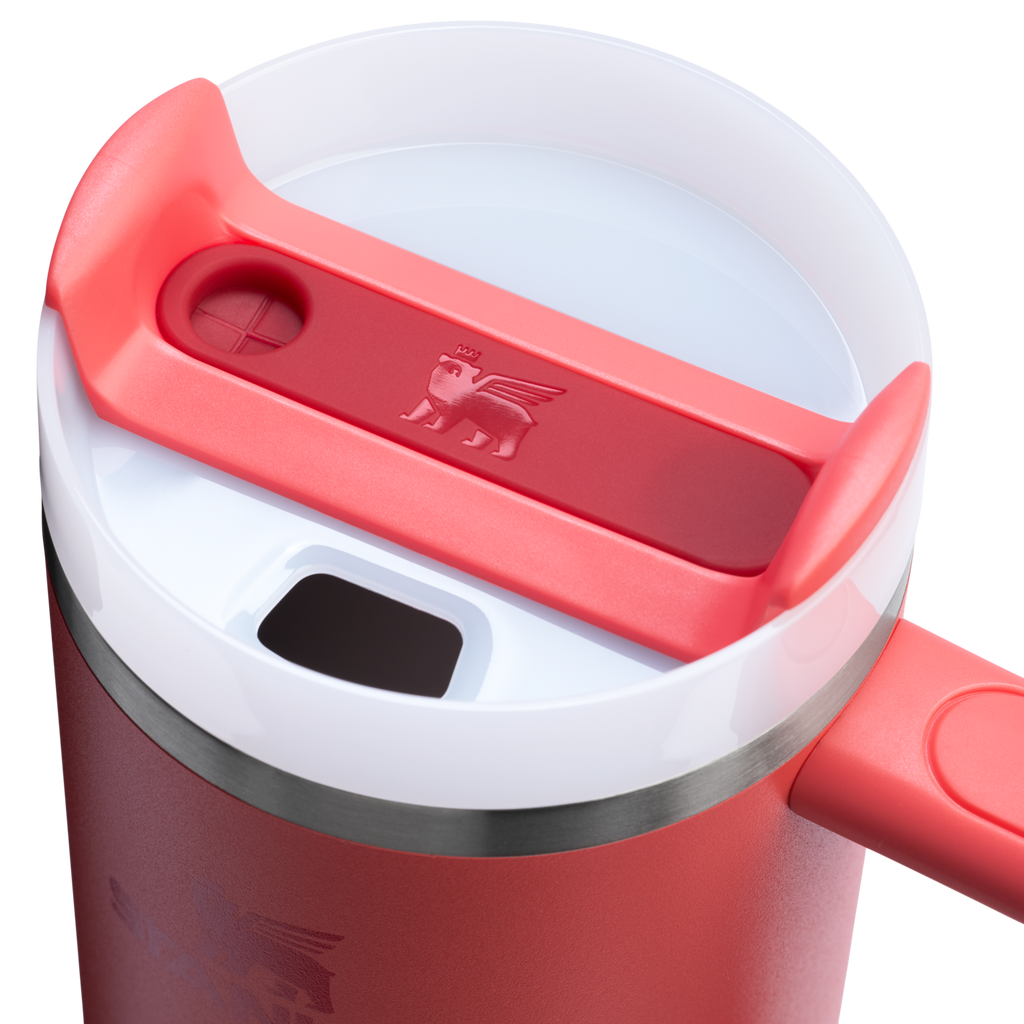Large Capacity The Quencher H2.0 Flowstate Tumbler D030T - Double-Wall Vacuum Insulated Travel Tumbler with Straw Detail