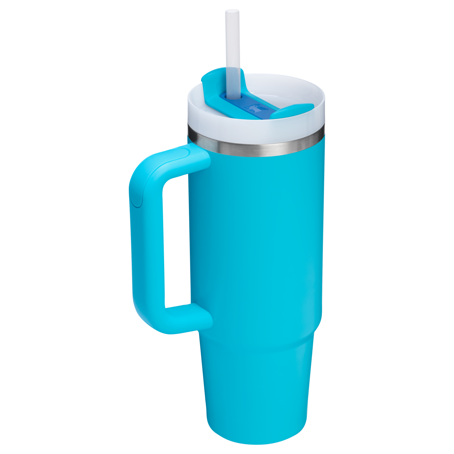 Insulated Travel The Quencher H2.0 Flowstate Tumbler | Stanley Create D331C - Double-Wall Vacuum Insulated Travel Tumbler with Straw Detail