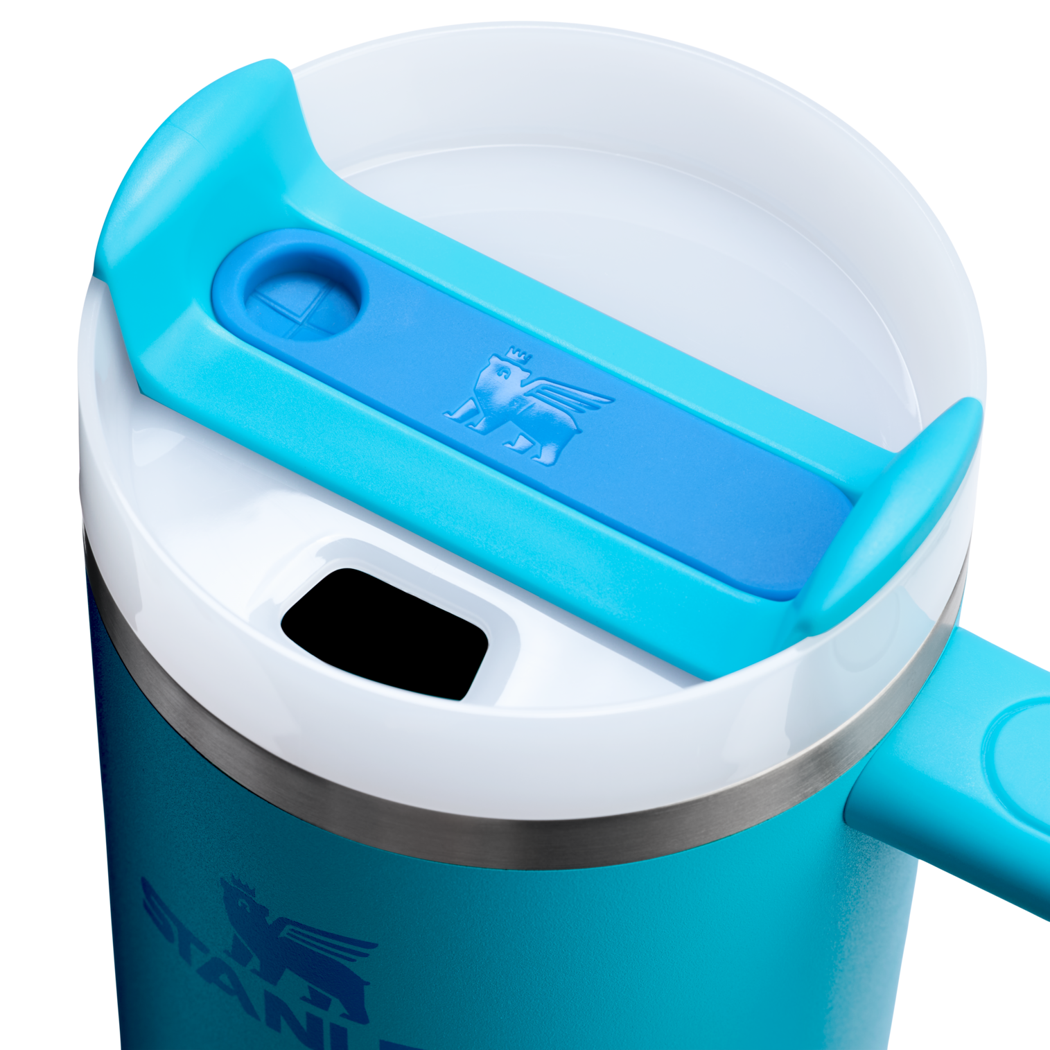 Large Capacity The Quencher H2.0 Flowstate Tumbler D030T - Double-Wall Vacuum Insulated Travel Tumbler with Straw Detail