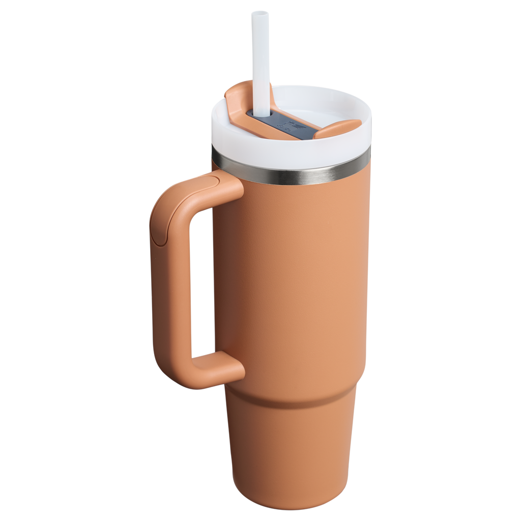 Large Capacity The Quencher H2.0 Flowstate Tumbler D030T - Double-Wall Vacuum Insulated Travel Tumbler with Straw Detail