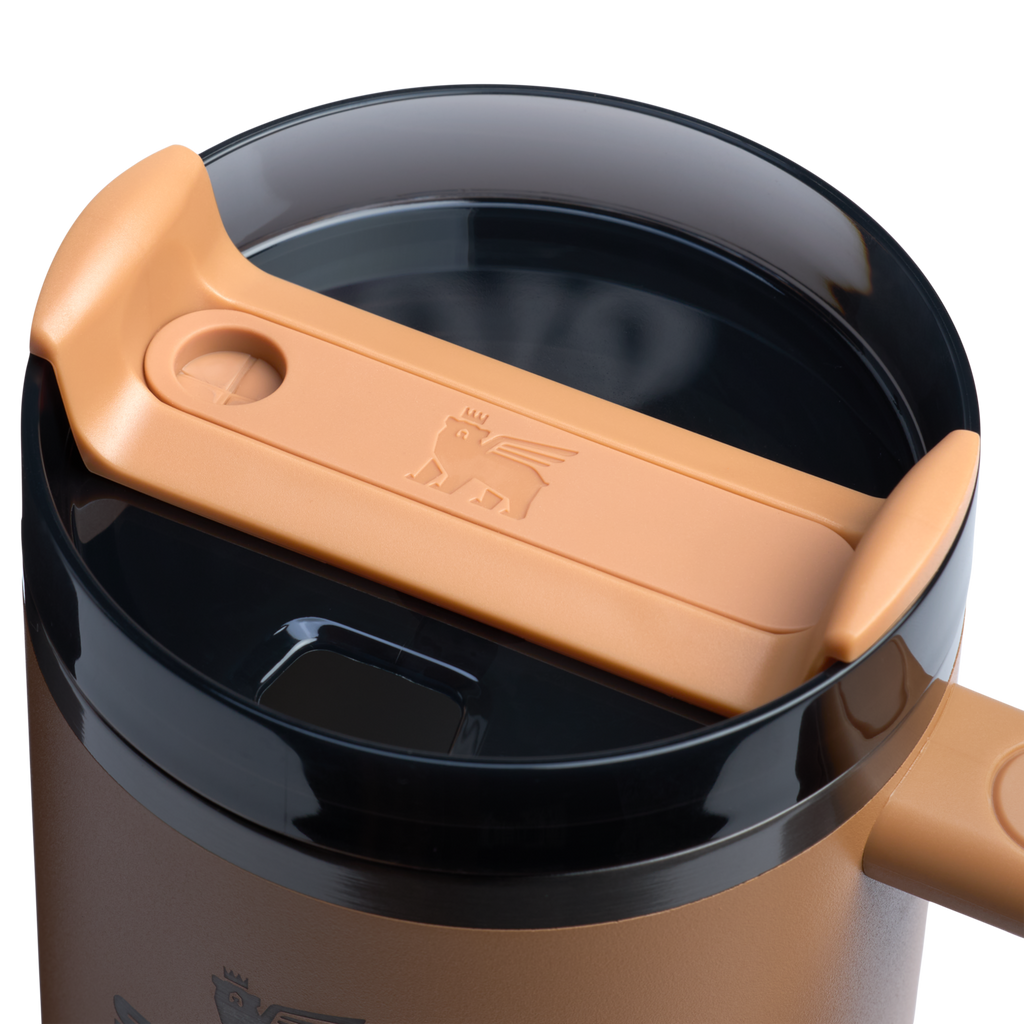 Car-Cup Friendly The Quencher H2.0 Flowstate Tumbler  | Stanley Create D332L - FlowState 3-Position Lid Insulated Travel Mug Detail