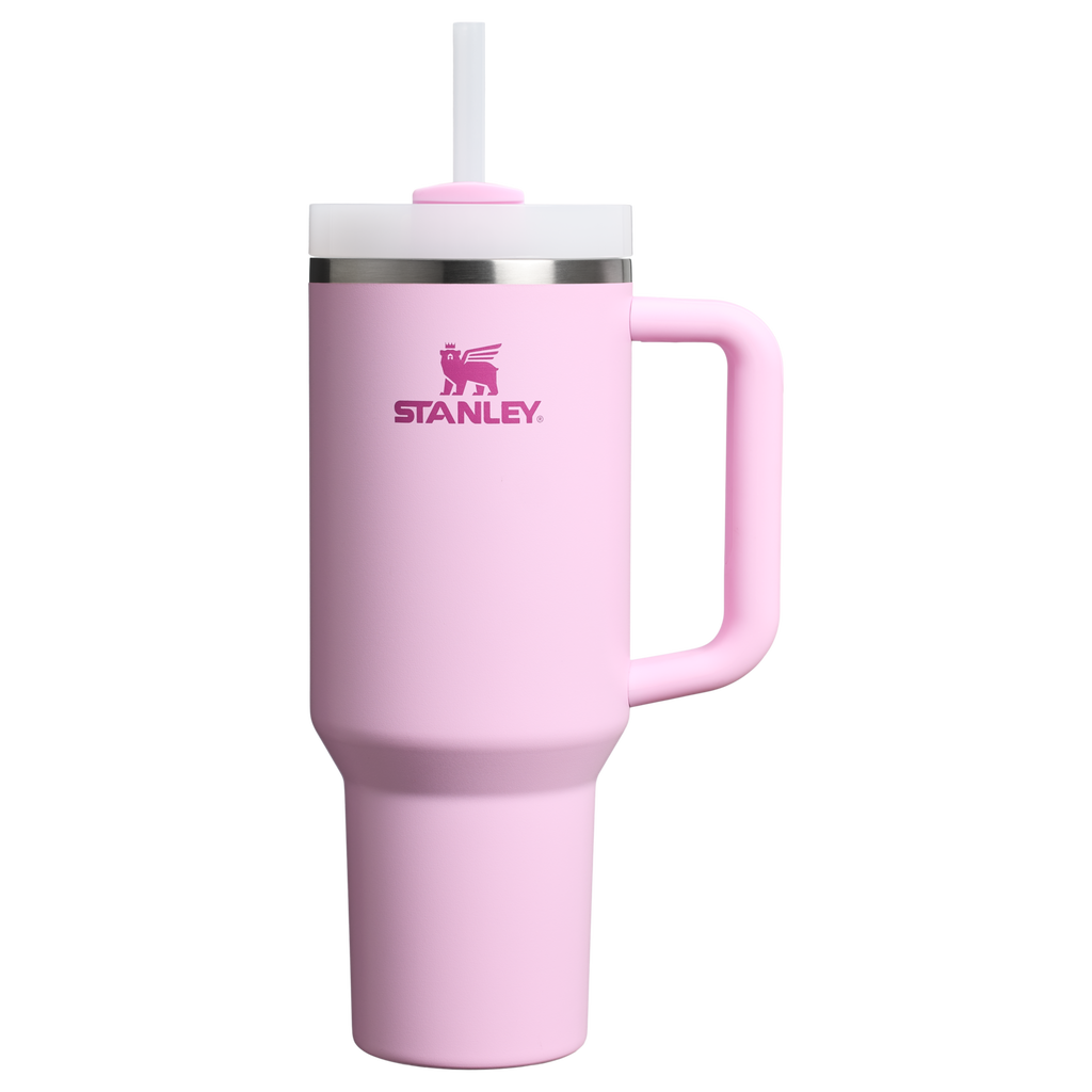 Car-Cup Friendly The Quencher H2.0 Flowstate Tumbler  | Stanley Create D332L - FlowState 3-Position Lid Insulated Travel Mug - Cherry Blossom