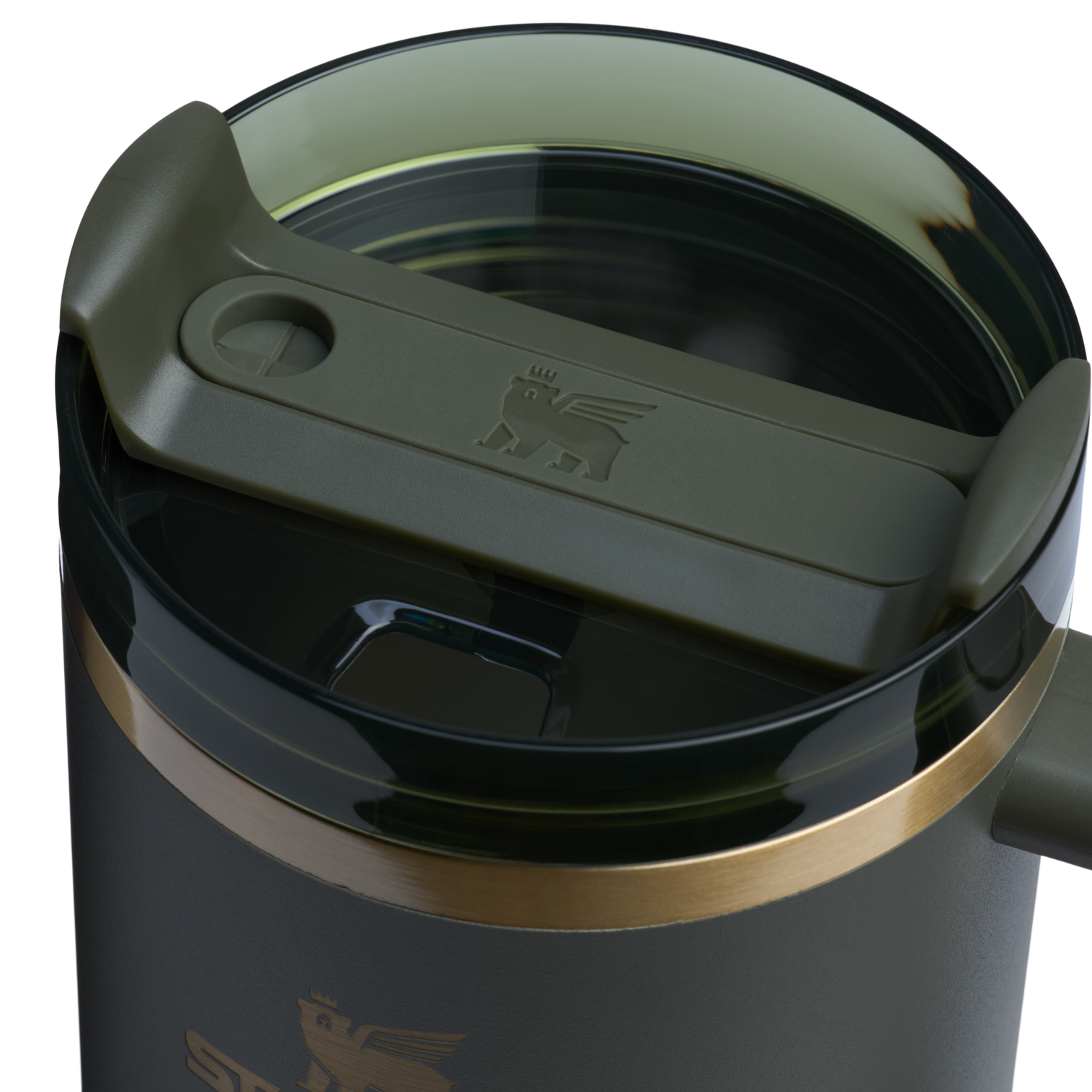 Car-Cup Friendly The Quencher H2.0 Flowstate Tumbler  | Stanley Create D332L - FlowState 3-Position Lid Insulated Travel Mug Detail