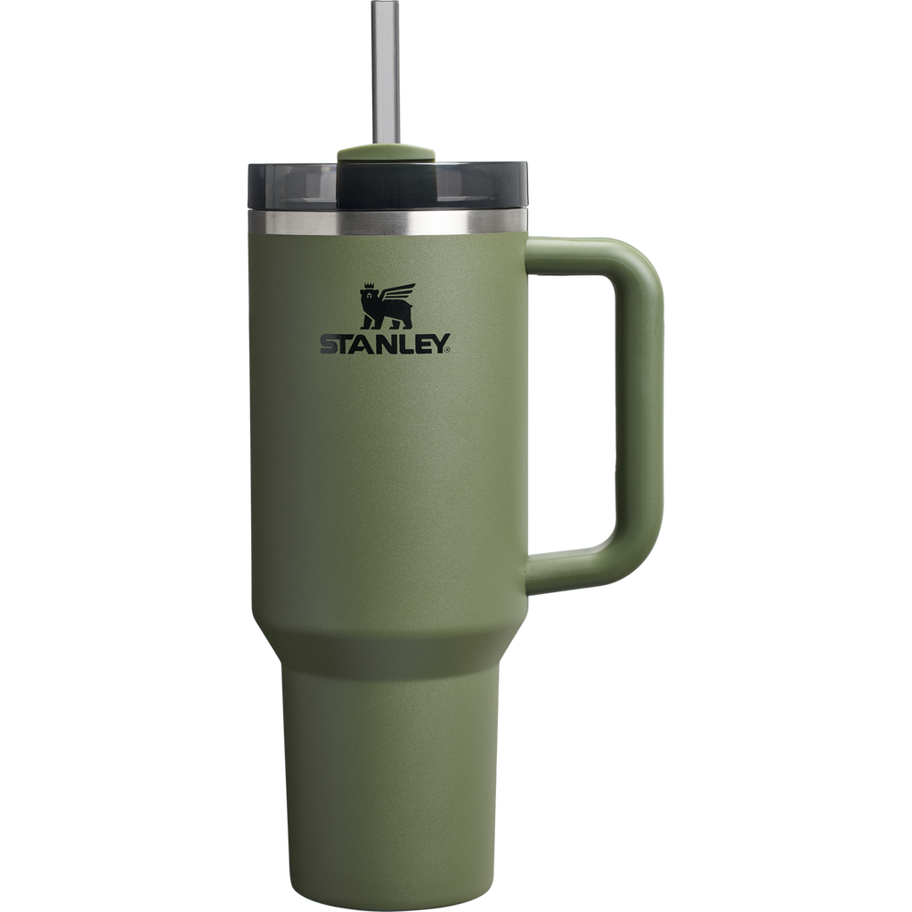 Car-Cup Friendly The Quencher H2.0 Flowstate Tumbler  | Stanley Create D332L - FlowState 3-Position Lid Insulated Travel Mug - Dried Pine