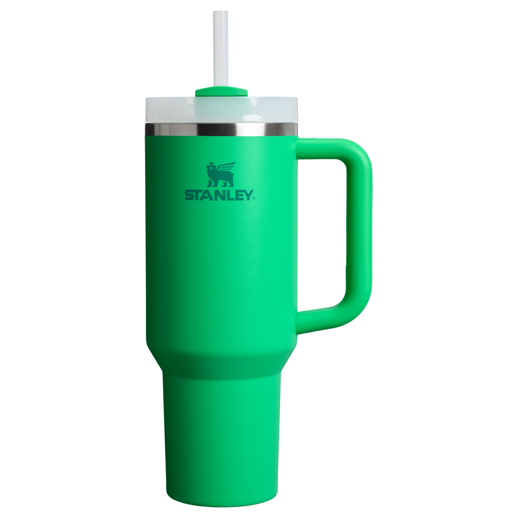 Splash-Resistant FlowState The Quencher H2.0 Flowstate Tumbler D050X - 40oz Large Capacity Car-Cup Friendly Quencher - Meadow