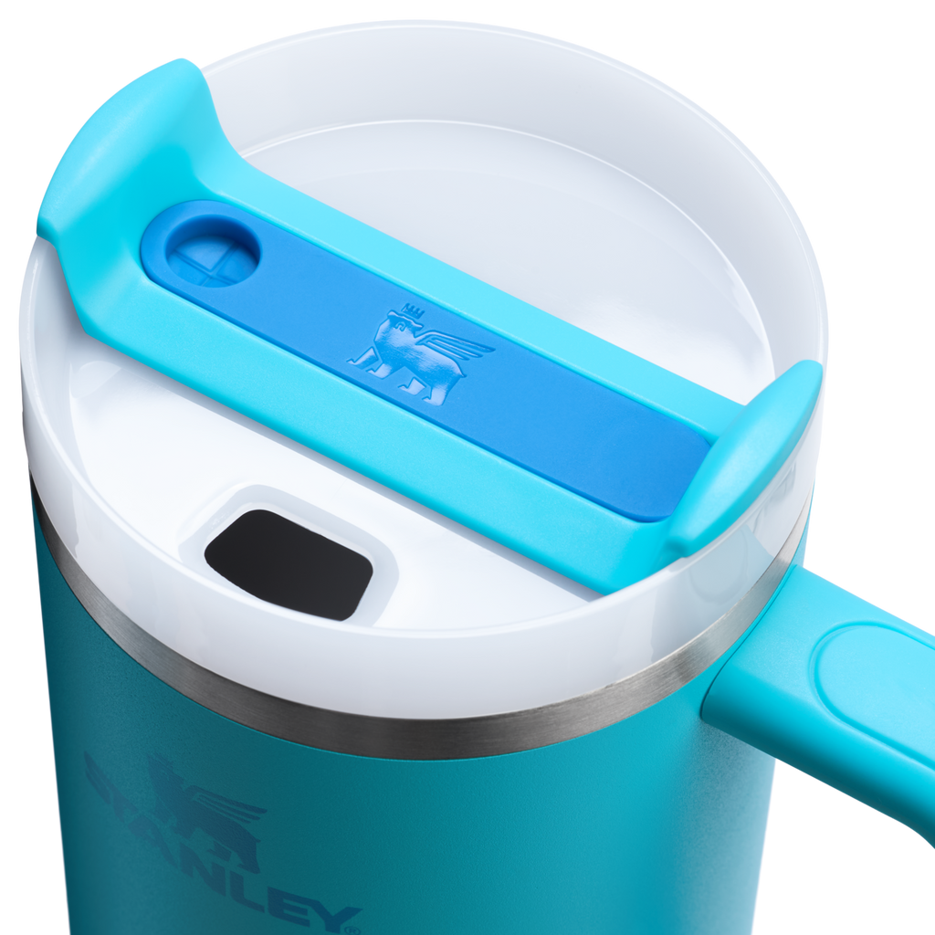 Car-Cup Friendly The Quencher H2.0 Flowstate Tumbler  | Stanley Create D332L - FlowState 3-Position Lid Insulated Travel Mug Detail
