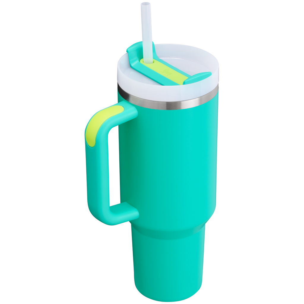 Splash-Resistant FlowState The Quencher H2.0 Flowstate Tumbler D050X - 40oz Large Capacity Car-Cup Friendly Quencher Detail